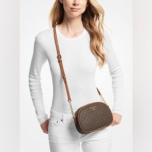 Michael Kors Jet Set Charm Small Logo Crossbody Bag